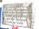 Doria Jean APPO,
wife mother mother-in-law grandmother,
died 22 Dec 1976 aged 52 years;
Helidon Catholic cemetery, Gatton Shire