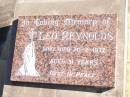 Leo REYNOLDS,
died 20-2-1977 aged 51 years;
Helidon Catholic cemetery, Gatton Shire