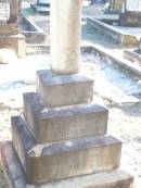 Patrick BARRY,
husband of Mary Ellen BARRY,
died 3 March 1914 aged 30 years;
Helidon Catholic cemetery, Gatton Shire