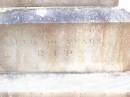 Patrick BARRY,
husband of Mary Ellen BARRY,
died 3 March 1914 aged 30 years;
Helidon Catholic cemetery, Gatton Shire