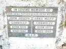 John Joseph CONNOLLY, father,
born 1865 died 1942;
Anna Mary CONNOLLY, mother,
born 1873 died 1945;
Helidon Catholic cemetery, Gatton Shire