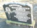 Patrick Francis MCIVOR,
husband of Theresa,
father of Pat, Peg, Maureen & Brian,
died 14 Oct 1979 aged 80 years;
Theresa MCIVOR, mother,
died 4 Aug 1993 aged 97 years;
Helidon Catholic cemetery, Gatton Shire