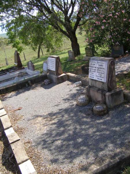 William BRASSINGTON,  | died 13 March 1931 aged 68 years;  | Thomas BRASSINGTON,  | died 8 Feb 1933 aged 70 years;  | natives of Stapeley Nantwich Cheshire England;  | Charles BRASSINGTON,  | native of Stapeley Nantwich Cheshire England,  | died 31 Dec 1939 aged 72 years;  | Helidon General cemetery, Gatton Shire  | 