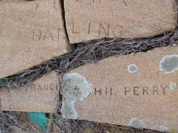 Francis John PERRY,  | died 30-1-31 aged 6?;  | Helidon General cemetery, Gatton Shire  | 