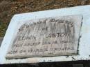 Edwin PLASTOW,
died 15 Jan 1946 aged 64 years 11 months;
Howard cemetery, City of Hervey Bay