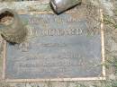 Allan Thomas WOODYARD,
26-7-1910 - 5-4-1998;
Howard cemetery, City of Hervey Bay
