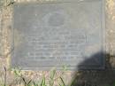 W.A. (Drummer) TURNBULL,
died 5 Nov 1988 aged 78 years,
loved by wife Grace & family;
Research contact: advises name is William Alexander TURNBULL born 25 Sep 1910, died 5 Nov 1988, aged 78, buried in Howard 8 Nov 1988
Howard cemetery, City of Hervey Bay