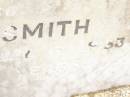 Robert Charles SMITH,
son,
died 15 Dec 1922 aged 3 years 9 months 11 days;
Ethel SMITH,
died 6 July 1963 aged 58 years;
John (Jacky) STACK,
died 28 June 1932 aged 7 months;
Jandowae Cemetery, Wambo Shire