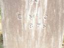E. MCC.,
died 1876;
Jimbour Station Historic Cemetery, Wambo Shire