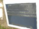 James Charles MORRIS, husband father,
died 21-7-1987 aged 77 years;
Kandanga Cemetery, Cooloola Shire