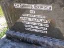 Jane GILLILAND, mother,
died 11 Jan 1955 aged 77 years;
Kandanga Cemetery, Cooloola Shire