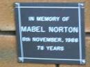 Mabel NORTON
8 Nov 1988, aged 78
Kenmore-Brookfield Anglican Church, Brisbane