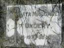 
Ita Margaret UNDERY,
4-8-1930 - 28-2-1967;
St Johns Catholic Church, Kerry, Beaudesert Shire
