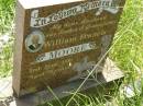 William Francis MOORE,
husband father grandfather,
died 2 Sept 1991 aged 70 years;
Kilkivan cemetery, Kilkivan Shire