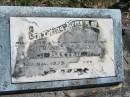Frank Edmund BAXTER,
son brother,
died 9 Nov 1975 aged 46 years;
Kilkivan cemetery, Kilkivan Shire