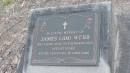James (Jim) WEBB
d: 8 Mar 2004 aged 83
Kilkivan cemetery, Kilkivan Shire