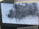 James Henry ALDIS,
died 19 July 1941 aged 78 years;
Killarney cemetery, Warwick Shire