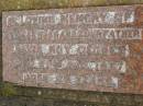 Alick Roy GEDDES,
husband father,
died 23 Aug 1947 aged 65 years;
Killarney cemetery, Warwick Shire