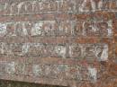 Alick Roy GEDDES,
husband father,
died 23 Aug 1947 aged 65 years;
Killarney cemetery, Warwick Shire