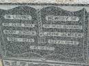 Mary JENSEN,
wife,
1881 - 1975;
John JENSEN,
husband,
1877 - 1942;
Killarney cemetery, Warwick Shire