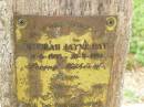 Deborah Jayne DAY,
30-6-1955 - 28-9-1994,
mother of Alison, Daniel, & Amy-Lee;
Killarney cemetery, Warwick Shire