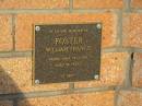 William Francis FOSTER,
died 07-12-1984 aged 68 years;
Killarney cemetery, Warwick Shire