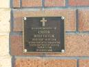 Boyd Victor CROSS,
29-09-1933 - 06-07-1991,
son of Victor & Effie,
brother of Dudley, Veda & Clyde;
Killarney cemetery, Warwick Shire