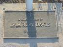 Lyla Ruby DAVIES,
died 25 Oct 1997 aged 74 years;
Killarney cemetery, Warwick Shire