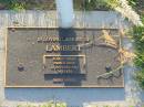 Robert Mark LAMBERT,
died 12 Oct 2002 aged 74 years;
Killarney cemetery, Warwick Shire