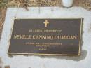 Neville Canning DUMIGAN,
1 Apr 1914 - 6 Dec 2004 aged 90 years;
Killarney cemetery, Warwick Shire