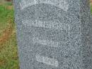 Robert PATERSON,
died 1940;
Killarney cemetery, Warwick Shire