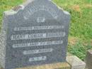 Mary Cowan BROSNAN,
daughter sister,
died 7 Dec 1950;
Killarney cemetery, Warwick Shire