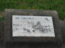 Patricia Anne PULLEN,
died 26 Oct 1962 aged 8 months;
Killarney cemetery, Warwick Shire