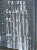 Margaret MEADLEY,
mother,
died 17 April 1944 aged 63 years;
Charles MEADLEY,
father,
died 28 April 1950 aged 70 years;
Lawnton cemetery, Pine Rivers Shire