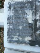 Deborah Fay TURNBULL,
daughter sister,
died 11 July 1964 aged 5 years 5 months;
Lawnton cemetery, Pine Rivers Shire