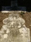 Leslie,
son of Copeland SPODE,
died 7 Jan 1901 aged 29 years;
Lawnton cemetery, Pine Rivers Shire