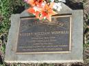 Robert William WINFIELD,
died 29 Feb 2000 aged 52 years,
father of Darin & Karen,
partner of Bernadette;
Lawnton cemetery, Pine Rivers Shire