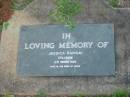 Jessica RAMSAY,
stillborn 6 March 1990;
Lawnton cemetery, Pine Rivers Shire
