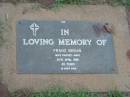 Franz BERAN,
died 30 April 1986 aged 85 years;
Lawnton cemetery, Pine Rivers Shire