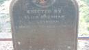 John HALEY
b: 12 Jul 1815
d: 3 Jun 1897
native of Cork Ireland
Daughter Eliza BRENNAN of Leyburn
Leyburn Cemetery