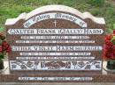 Walter Frank (Wally) HARM,
missed by wife & family,
died 14-1-1988 aged 83 years;
Esther Violet HARM (nee PAGEL),
died 26-2-2002 aged 91 years;
loved by children & families;
Ma Ma Creek Anglican Cemetery, Gatton shire