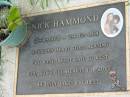 Nick HAMMOND,
21-4-1973 - 29-12-1991;
Maclean cemetery, Beaudesert Shire