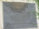 Shane Anthony SCOTT,
born 27-8-64 died 6-4-89 aged 24 years,
Kathy, Steven, Kevin & Sarah;
Maclean cemetery, Beaudesert Shire