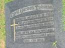 Cyril Gordon TUBMAN,
died 16-9-1983,
husband of Nan,
dad of Daniel;
Maclean cemetery, Beaudesert Shire