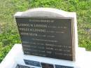 Ludwig W. LINNING, 27-4-1878 - 10-12-1955;
Violet H. LINNING, 22-3-1882 - 13-7-1965;
Annie HECK, 21-11-1888 - 6-8-1976;
their sons and daughters;
Norma, 12-9-1904 - 22-4-1980;
Ronald, 3-5-1906 - 17-11-1967;
George, 9-4-1907 - 11-9-1991;
Ralph, 30-8-1908 - 4-4-1977;
Dudley, 11-4-1911 - 31-7-1969;
May, 21-3-1913 - 29-11-1993;
Basil, 8-7-1918 - 26-4-2000;
also;
Alfred Henry MILWARD, died 18-5-1970, aged 70 years;
Ronald Frederick LINNING, 3 May 1906 - 15 Nov 1967;
Norma Alice MILWARD, died 22-4-1980 aged 75 years;
Marburg Anglican Cemetery, Ipswich