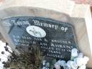 Brian Alan AHRENS, accidentally killed 27-12-19?? aged 17 years;
Marburg Anglican Cemetery, Ipswich