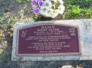 DANCE, Barry Frank,
18-9-1936 - 28-4-2002 aged 65 years 7 months,
wife Doreen, sons Mark & Bradley;
Marburg Anglican Cemetery, Ipswich