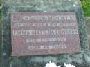 Emma Matilda EDWARDS, wife mother,
died 1-2-1972 aged 68? years;
Marburg Lutheran Cemetery, Ipswich