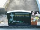 Audry Mona LOGAN,
23-10-1941 - 6-7-1997;
Marburg Lutheran Cemetery, Ipswich