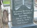 Wilhelm Frederick MARTENS,
died 19 May 1933 aged 50 years;
Marburg Lutheran Cemetery, Ipswich